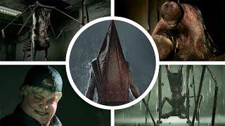 Silent Hill 2 Remake - All Bosses with Cutscenes (No Damage)