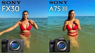 Sony FX30 VS Sony A7S III Camera Test Comparison