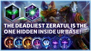 Zeratul MotN - THE DEADLIEST ZERATUL IS THE ONE HIDDEN INSIDE YOUR BASE! - B2GM Season 4 2024