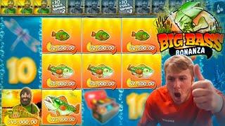 MY LARGEST BIG BASS BONANZA BONUS WIN EVER!