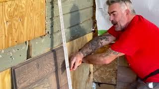 Faux Wall Panel Weekend Installation Part One! | Sun Room Design With Skip Bedell