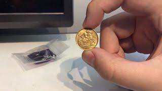 The first gold coin in my stack! - 1911 Gold Half Sovereign