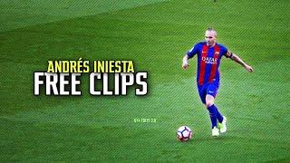 Andrés Iniesta ● FREE CLIPS / NO WATERMARK ● FREE TO USE ● HD 1080