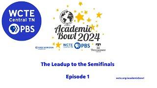 WCTE PBS High School Academic Bowl 2024 Ep1