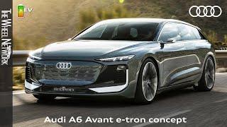 Audi A6 Avant e-tron Concept Reveal (Next-generation Audi A6 Avant EV Preview)