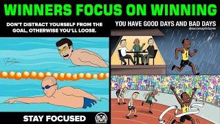 Motivational Pictures | Winners Focus on Winning | Success Pictures