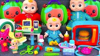 68 Minutes Satisfying with Unboxing COCOMELON Doctor Toys,  Kitchen Playset Collection ASMR