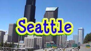 Seattle, Washington TOUR: Downtown, Puget Sound, Space Needle, I-90 Bridge, Pike Place Market