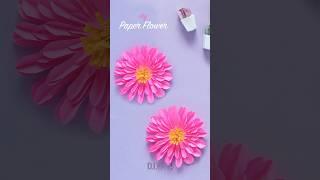  Blooming with creativity! Learn how to make beautiful paper flowers #paperflower #papercrafts