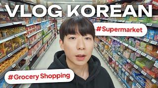 [Vlog Korean] Big Grocery Store in Korea