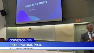 SUNY Oswego's President Nwosu held Open Forum after Email Controversy