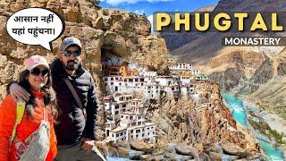 EP-10-PHUGTAL MONASTERYMost Dangerous Track | How to reached ??ZANSKAR(LADAKH)