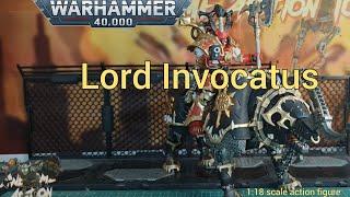 Warhammer 40k World Eaters Lord Invocatus 1:18 scale action figure by Joytoy, WOW!