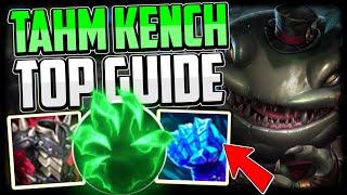 How to Play Tahm Kench & CARRY for Beginners + Best Build/Runes Season 11 League of Legends