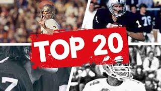 The Best College Football Quarterbacks Of The 1970S 