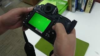 Nikon D500的手動白平衡功能無法對綠色畫面進行測量？