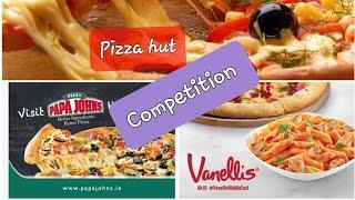 Food stories of Dubai || Pizza war between Pizza hut || Vanellis || Papa John's in Deira City centre