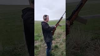 Shooting a 1 pound tannerite under an old lawn mower! the results were interesting#mini14 #firearms