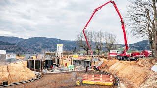 Baudokumentation | Baugrubensicherung - Gründung | Luisenhöhe Gesundheitsresort Schwarzwald