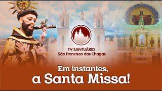 SANTA MISSA NO SANTUÁRIO DE SÃO FRANCISCO DAS CHAGAS DE CANINDÉ. (20/07/2024)