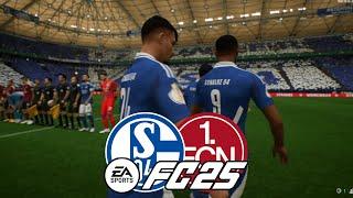 FC 25 - FC Schalke 04 : 1.FC Nürnberg x Traumtor von Karaman (FULL GAMEPLAY)