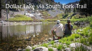 Day hike to Dollar Lake via South Fork Trail in the San Gorgonio Wilderness