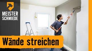 Wände streichen | HORNBACH Meisterschmiede