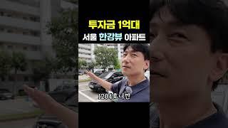 서울 한강뷰 아파트가 투자금 1억대로?! #shorts #부동산투자 #아파트