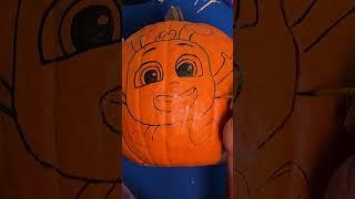 Spooky Morphle Halloween Pumpkin Carving  #morphle #halloween #cartoons #dinosaurs #shorts