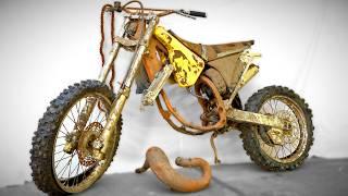 EPIC REBUILD: 28-Year-Old Suzuki Motorcycle Restoration | 1996 RM250