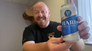 Belfast Beer Review: Harp - Irish Lager #belfast #beer #beerreview