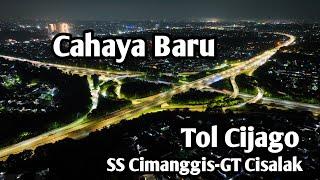 Penerangan Lampu Jalan Tol Cijago 1 Ruas SS Cimanggis GT Cisalak