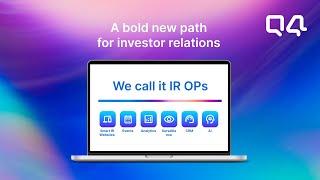 IR Ops: A Bold New Path for Investor Relations