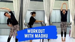 Tadasana, Chakrasana | Best stretching exercises for beginners | Workout with Madhu!