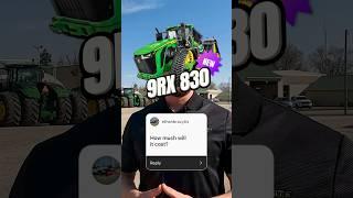 Most Expensive John Deere Tractor: Say Hello to the New 2025 John Deere 9RX 830