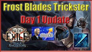 Frost Blades Trickster Got Too Popular - Trial of the Ancestors Day 1 Update