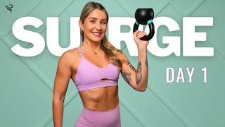 Day 1: Upper Body Supersets | Surge Series - 28 Day Kettlebell Challenge