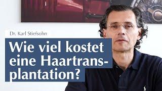 Wie viel kostet eine Haartransplantation?