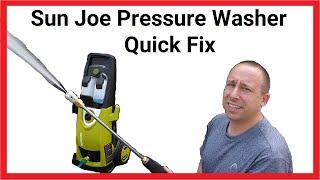 Sun Joe Pressure Washer Repair - Won't Turn on and Spray