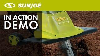 TJ604E - Sun Joe 16 Inch 13.5 AMP Electric Garden Tiller/Cultivator - Live Demo