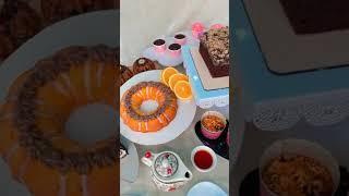 My Teatime Cake Journey️ #homemadecakes #jezvlog
