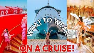 What to Wear on a Cruise...Tips + Outfit Ideas to be the best dressed on board!