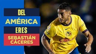 DEL AMÉRICA ERES con Sebastián Cáceres | Siempre damos lo mejor, con la afición nos motivamos mucho