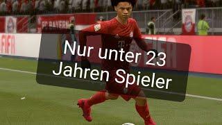 Karriere, aber nur mit Spieler unter 23 Jahren|Fifa 21 Karrierenmodus|Adamerica