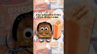 KIT KAT Ghost Toast Cinnamon Toast Taste Test #tastetest #kitkat #shorts