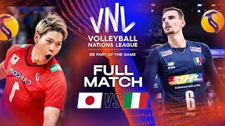 Japan vs. Italy - Full Match | Men's VNL 2023