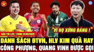 CÔNG PHƯỢNG TRỞ LẠI ĐT VIỆT NAM, THẦY KIM QUÁ ẤN TƯỢNG FILIP và QUANG VINH, MALAYSIA LO SỐT VÓ
