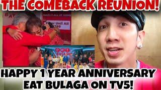 MATINDI TO EAT BULAGA PASABOG REUNION 1 YEAR ANNIVERSARY CELEBRATION SA TV5 DUDUMUGIN!