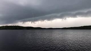 Heatwave Storm Loch Lomond Trossachs National Park Scotland