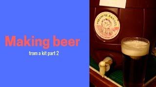 making beer from a kit part 2